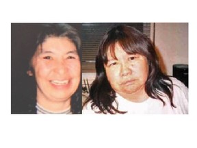 A man has been charged with the murders of Violet Heathen (left) and Jeannette Chief. Chief's body was found on Wednesday, June 6, 2007 in a rural area outside of Lloydminster, SK. Heathen's remains were found near Kitscoty, AB on Saturday, November 7, 2009.