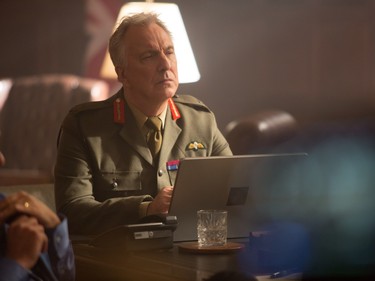 Alan Rickman stars as Lieutenant General Frank Benson in "Eye in the Sky," an Entertainment One release.