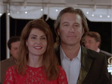 Nia Vardalos as Toula and John Corbett as Ian in "My Big Fat Greek Wedding 2."