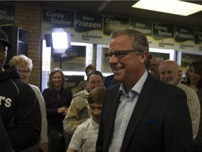 Sask Party  leader Brad Wall announced his party's full platform is Saskatoon Saturday, March 19.