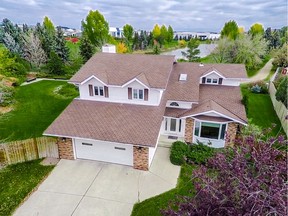 Saskatoon real estate agents are adopting new tactics, such as drone photography, to sell houses in a market that's swung in favour of buyers. This drone photograph was shot by Saskatoon's 360 Media for a property listed by Jennifer Allen. Photo courtesy of Jennifer Allen.