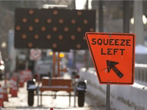 There are several lane closures on Saskatoon streets.