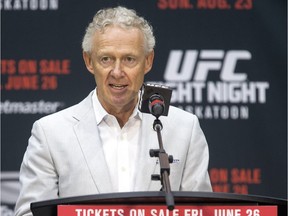 Ultimate Fighting Championship director of Canadian operations Tom Wright