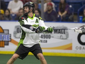 Zack Greer and his Saskatchewan Rush can clinch a playoff spot this weekend if everything falls into place.