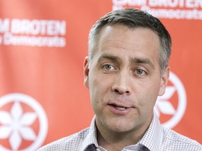 NDP Leader Cam Broten