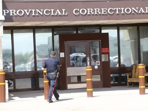 An escaped inmate from the Saskatoon Correctional Centre was arrested minutes after he attempted to leave the provincial jail