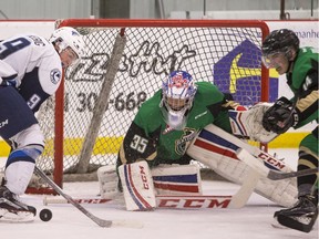 Prince Albert Raiders goaltender Rylan Parenteau was named a second-team all-star Wednesday.