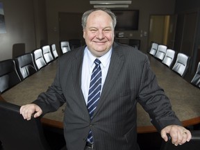 Greater Saskatoon Chamber of Commerce executive director Kent Smith-Windsor in the boardroom of the chamber of commerce in Saskatoon on October 16, 2012.