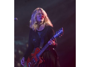 Heart  guitarist Nancy Wilson plays SaskTel Centre in Saskatoon, March 16, 2016.