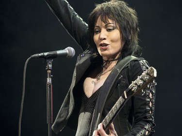 Joan Jett and the Blackhearts play SaskTel Centre in Saskatoon, March 16, 2016.