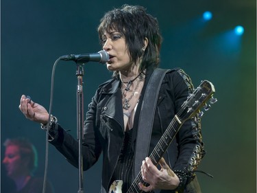 Joan Jett and the Blackhearts play SaskTel Centre in Saskatoon, March 16, 2016.