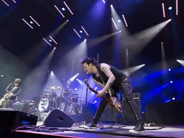 Members of Joan Jett and the Blackhearts play SaskTel Centre in Saskatoon, March 16, 2016.