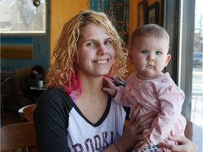 Samantha Buller-Kormos, with daughter Olivia, says the experience of having a midwife should be more readily available.