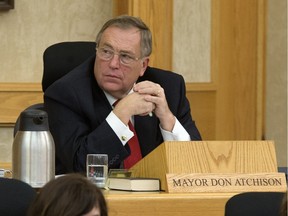 SASKATOON,SK--NOVEMBER 30/2015  news budget3 - Presided by Mayor Don Atchison, City Council in budget debates at City Hall,  Monday, November 30, 2015. (GREG PENDER/ SASKATOON STARPHOENIX)