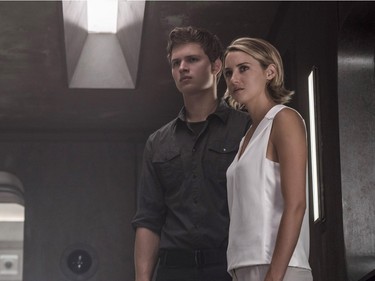 Ansel Elgort and Shailene Woodley star in "The Divergent Series: Allegiant."