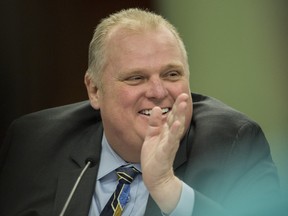 Toronto councillor Rob Ford.