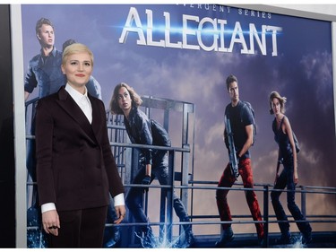 Author Veronica Roth attends the premiere of "The Divergent Series: Allegiant" at AMC Lincoln Square on March 14, 2016 in New York.