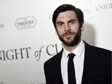 Wes Bentley arrives at the premiere of "Knight of Cups" at The Theatre at Ace Hotel, in Los Angeles, California, March 1, 2016.