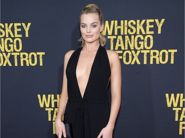 Actor Margot Robbie attends the world premiere of Paramount Pictures' "Whiskey Tango Foxtrot" on March 1, 2016 at AMC Loews Lincoln Square in New York City.