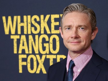 Actor Martin Freeman attends the world premiere of Paramount Pictures' "Whiskey Tango Foxtrot" on March 1, 2016 at AMC Loews Lincoln Square in New York City.