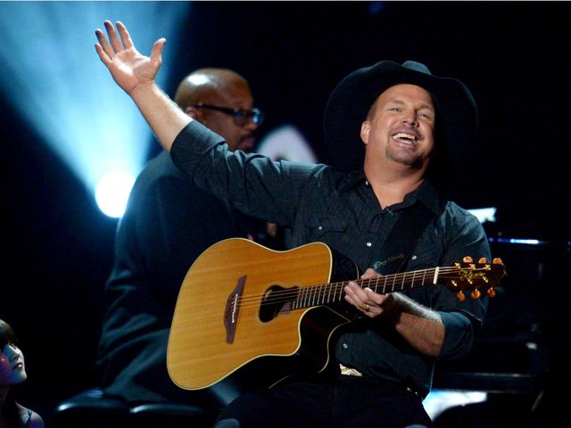 Garth Brooks performs at CBS' Teachers Rock Special live concert at the Nokia Theatre L.A. Live on August 14, 2012 in Los Angeles, California.