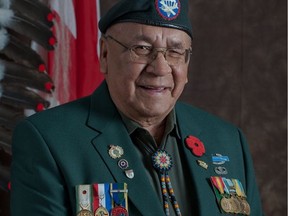 Cree Korean War Veteran George Benson