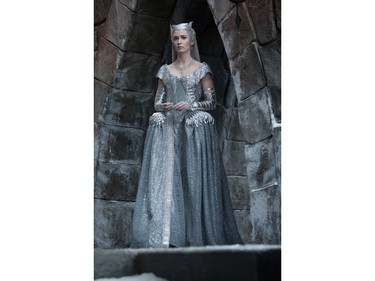 Emily Blunt stars as Ice Queen Freya in "The Huntsman: Winter's War."