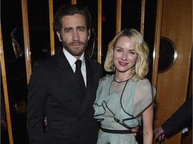 Jake Gyllenhaal and Naomi Watts attend Fox Searchlight Pictures with The Cinema Society host a screening of "Demolition" after party on March 21, 2016 in New York City.