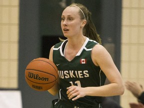 Saskatchewan Huskies guard Laura Dally has been named Female Athlete of the Year.