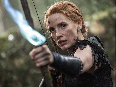 Jessica Chastain stars in "The Huntsman: Winter's War."