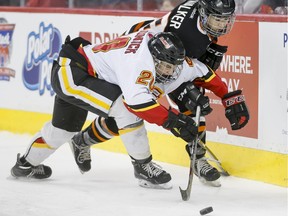 Saskatoon Blades prospect Jonny Tychonick, shown playing at this year's Mac's midget tournament, has made a verbal commitment to the University of North Dakota.