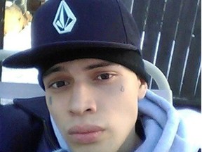 Miguel Gomez, 20, was wanted for second-degree murder after a 22-year-old was fatally stabbed April 16, 2016 in a parking lot fight at Assiniboine Drive and Warman Road