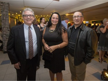 David Forbes, Diane Boyko, and Felix Thomas are on the scene at the E.D. Feehan Fundraiser Gala on Saturday, April 9th, 2016.