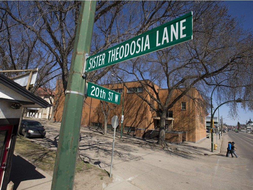 Renamed street block honours late Sister Theodosia The Star Phoenix