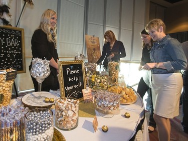 A candy bar at the Children's Hospital Jeans & Jewels Gala, April 22, 2016.