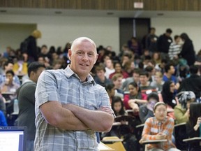 SASKATOON, SASK.; APRIL 28, 2016 - 0429 news google  Jason Collins, a software engineer with Google, gave a key note address at the tech conference for 350 high school students at the University of Saskatchewan, April 28, 2016. (GordWaldner/Saskatoon StarPhoenix)