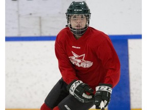 Saskatoon Stars forward Mackenna Parker in a file photo from April 2016