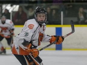 The Saskatoon Contacts dropped their opening game at the Telus Cup 5-0 to the North York Rangers on Monday.