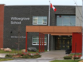 Willowgrove School, shown in this photo from November, is one of Saskatoon's newest. It's expected to get two portable classrooms in the coming months. (GORD WALDNER/Saskatoon StarPhoenix)