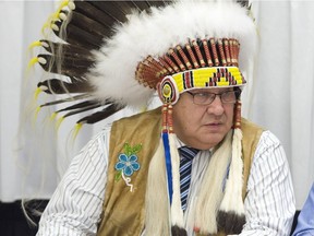 Federation of Sovreign Indigenous Nations (FSIN) vice-chief E. Dutch Lerat