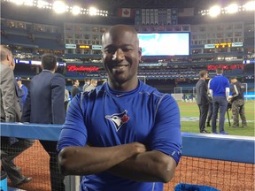 Saskatoon's Moses Bernard is working as a travelling postural specialist with the Toronto Blue Jays.