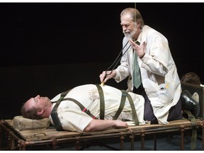 Joshua Beaudry and Kent Allen in Bang. (GREG PENDER/STAR PHOENIX)