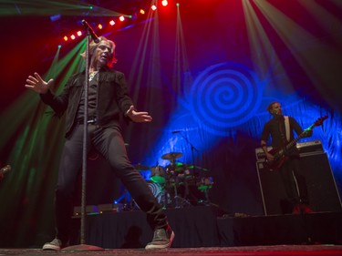 Collective Soul, with lead singer Ed Roland, perform at SaskTel Centre, April 25, 2016.