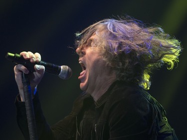 Collective Soul, with lead singer Ed Roland, perform at SaskTel Centre, April 25, 2016.