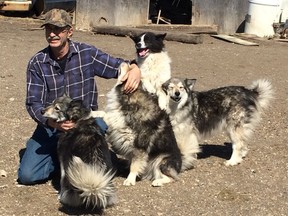Terry Baker had 70 of his dogs seized from his Riceton, Sask., farm by Animal Protection Services of Saskatchewan.