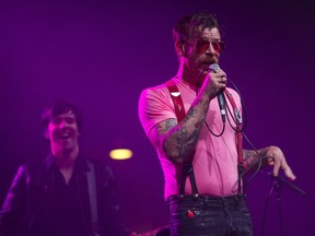 Jesse Hughes and Eagles of Death Metal perform in Vancouver, April 26.