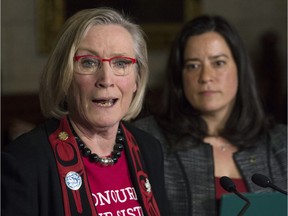 Carolyn Bennett (L) and  Jody Wilson-Raybould are key ministers in Canada forging a new relationship with First Nations.