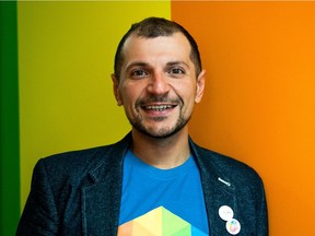 Danny Papadatos, co-chair of the Saskatoon Pride Festival