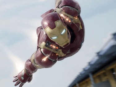 Iron Man, portrayed by Robert Downey Jr., appears in "Captain America: Civil War."