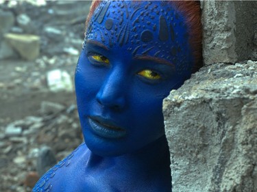 Jennifer Lawrence stars as Mystique in "X-Men: Apocalypse."